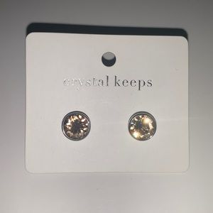 Gold/yellow stone studs